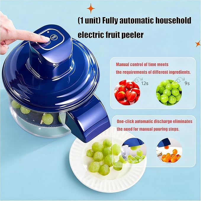 PeelPro 360™  – Peel Garlic, Grapes & Veggies in Seconds