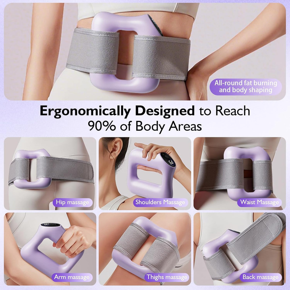 FasciaRing massager vibration modes