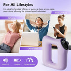 FasciaRing massager rechargeable and portable