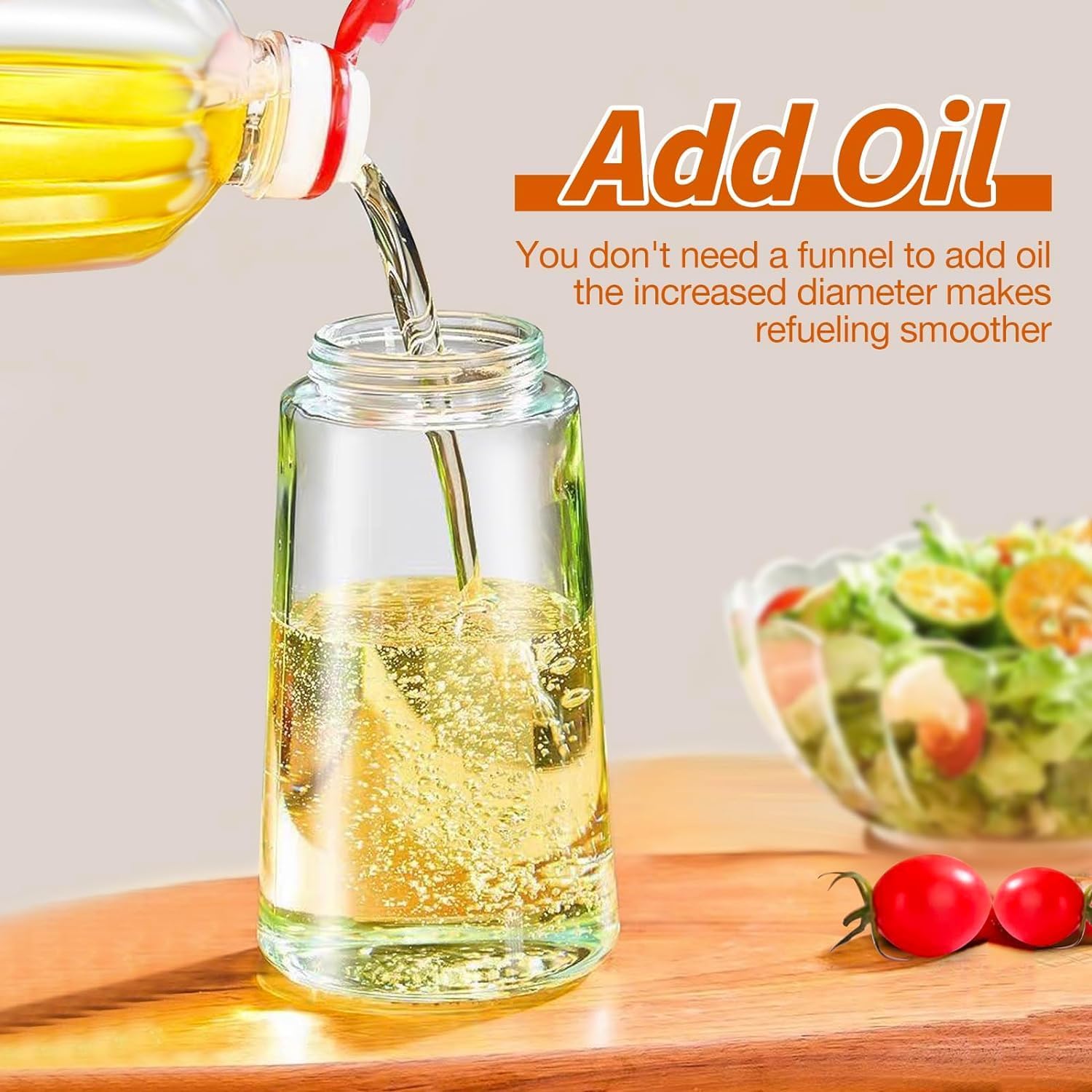 Misamo 2-in-1 Glass Oil Sprayer