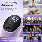FasciaRing massager used on waist