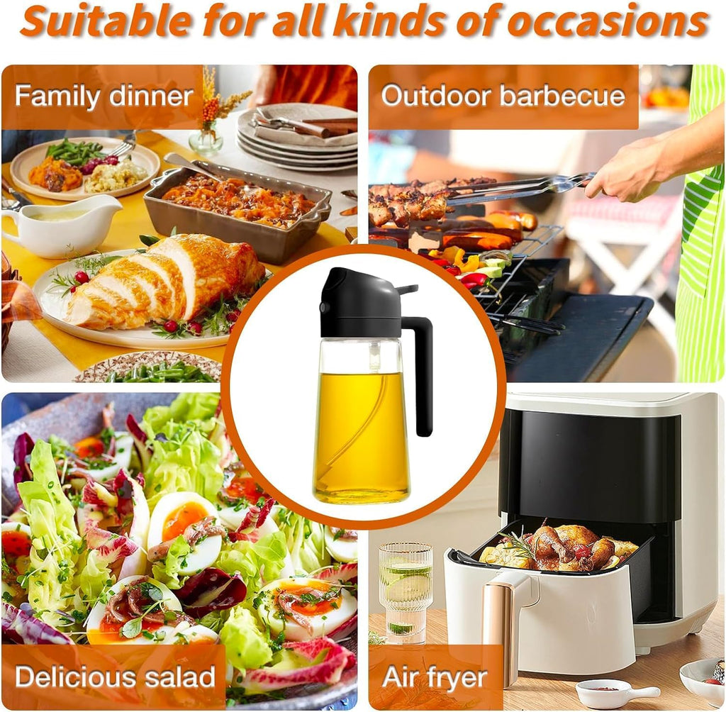 Misamo 2-in-1 Glass Oil Sprayer